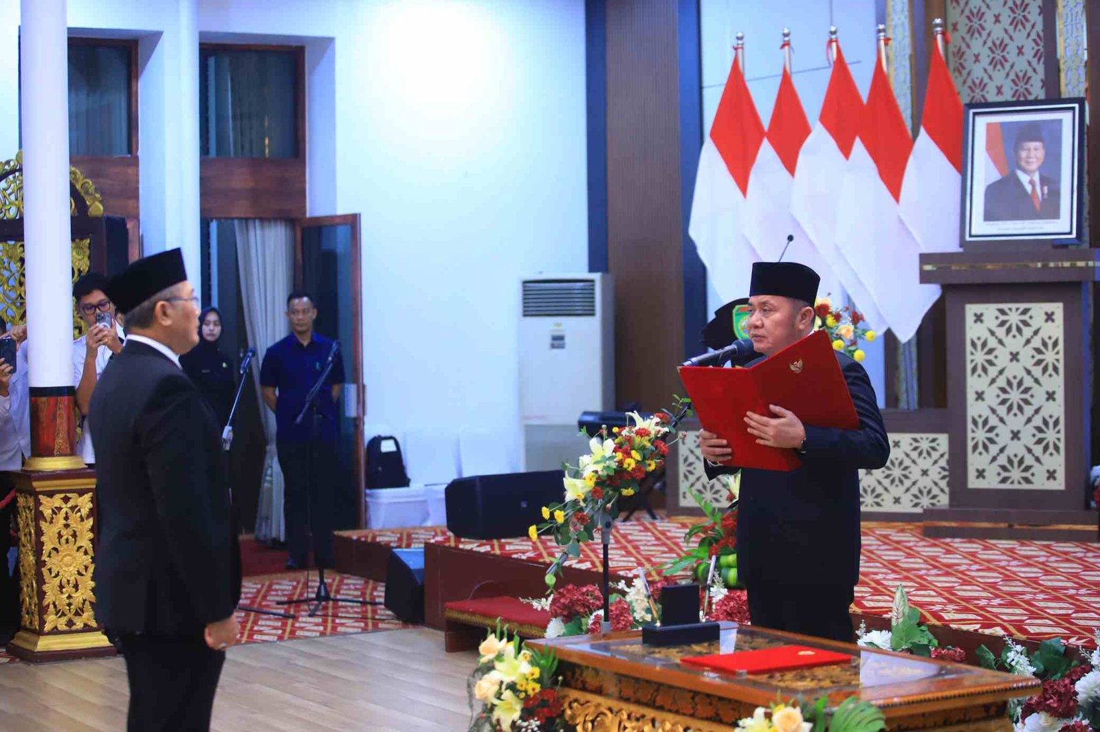 Gubernur Sumatera Selatan H. Herman Deru secara resmi mengukuhkan Supriyadi ebagai Kepala Perwakilan Badan Pengawasan Keuangan dan Pembangunan (BPKP) Provinsi Sumsel yang baru.