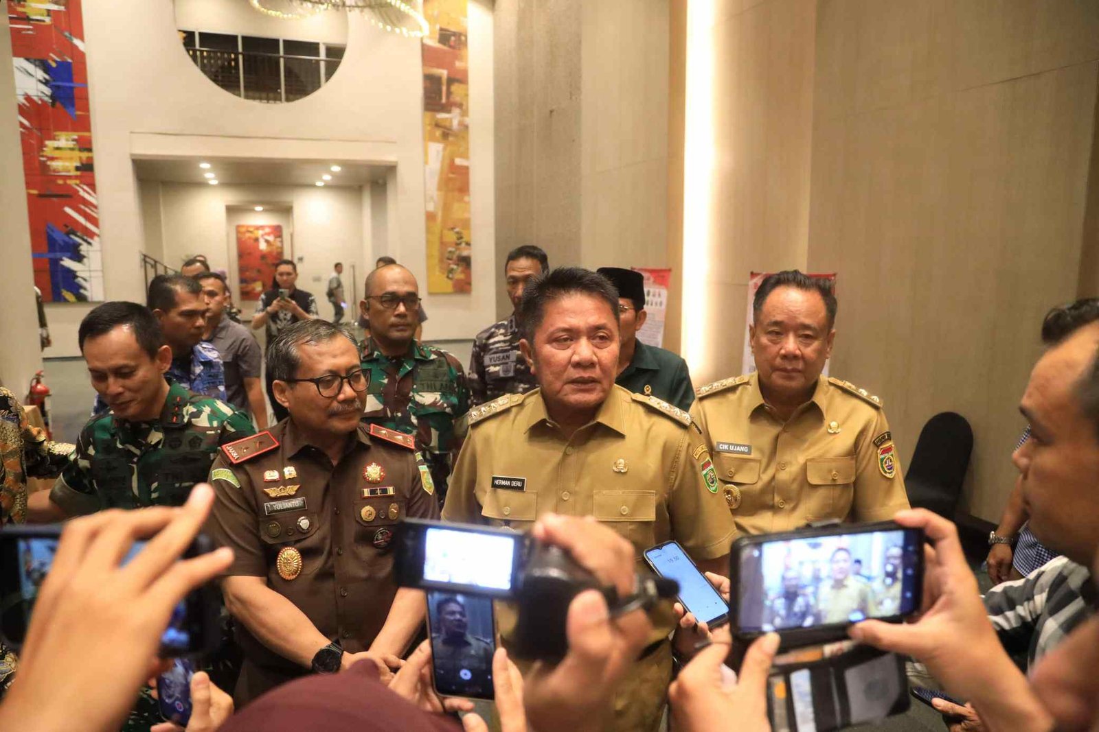 Gubernur Herman Deru dalam pernyataan resminya di sela kegiatan HKG PKK ke-53 di Palembang, Rabu (25/6/2025).