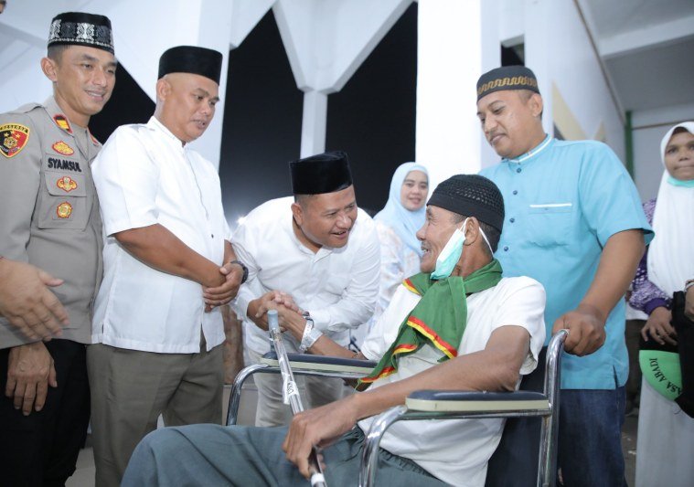 Pemkab Asahan Sambut Kedatangan Jamaah Haji dengan Penuh Haru