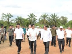 Didampingi Bupati Banyuasin, Menteri Lingkungan Hidup Pastikan Kesiapan Hadapi Ancaman Kebakaran Lahan