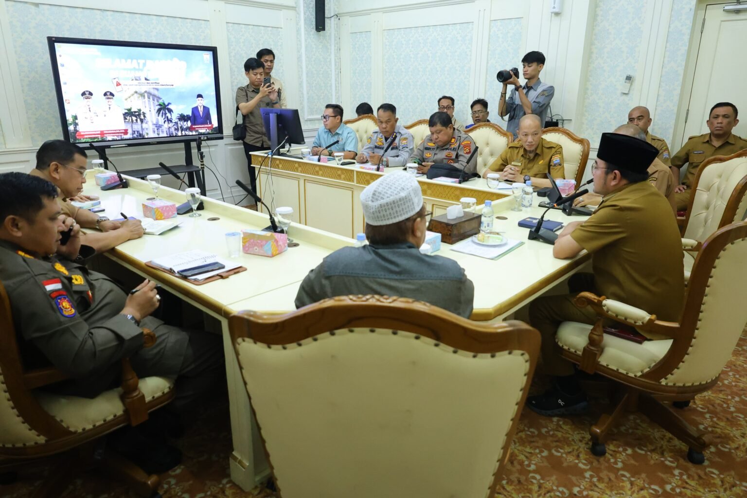 Pimpin Rapat Persiapan Tabligh Akbar dan Tasyakuran 100 Hari RDPS, Prima Salam Minta Sinergi Seluruh Pihak