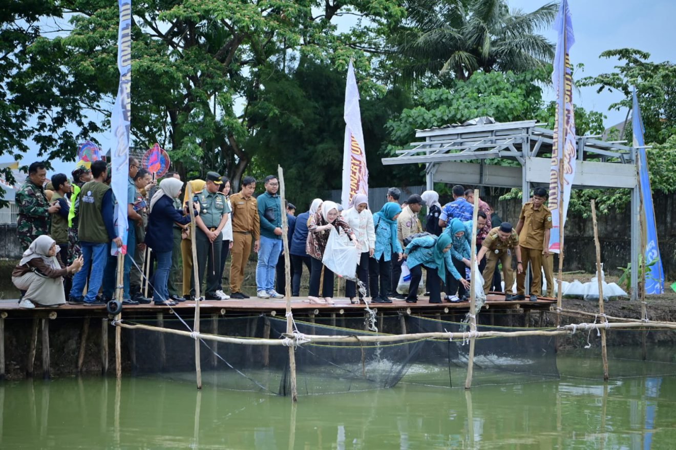 Wabup Banyuasin Hadiri Peluncuran GSMP Menyala dan GSMP Goes To Panti Sosial