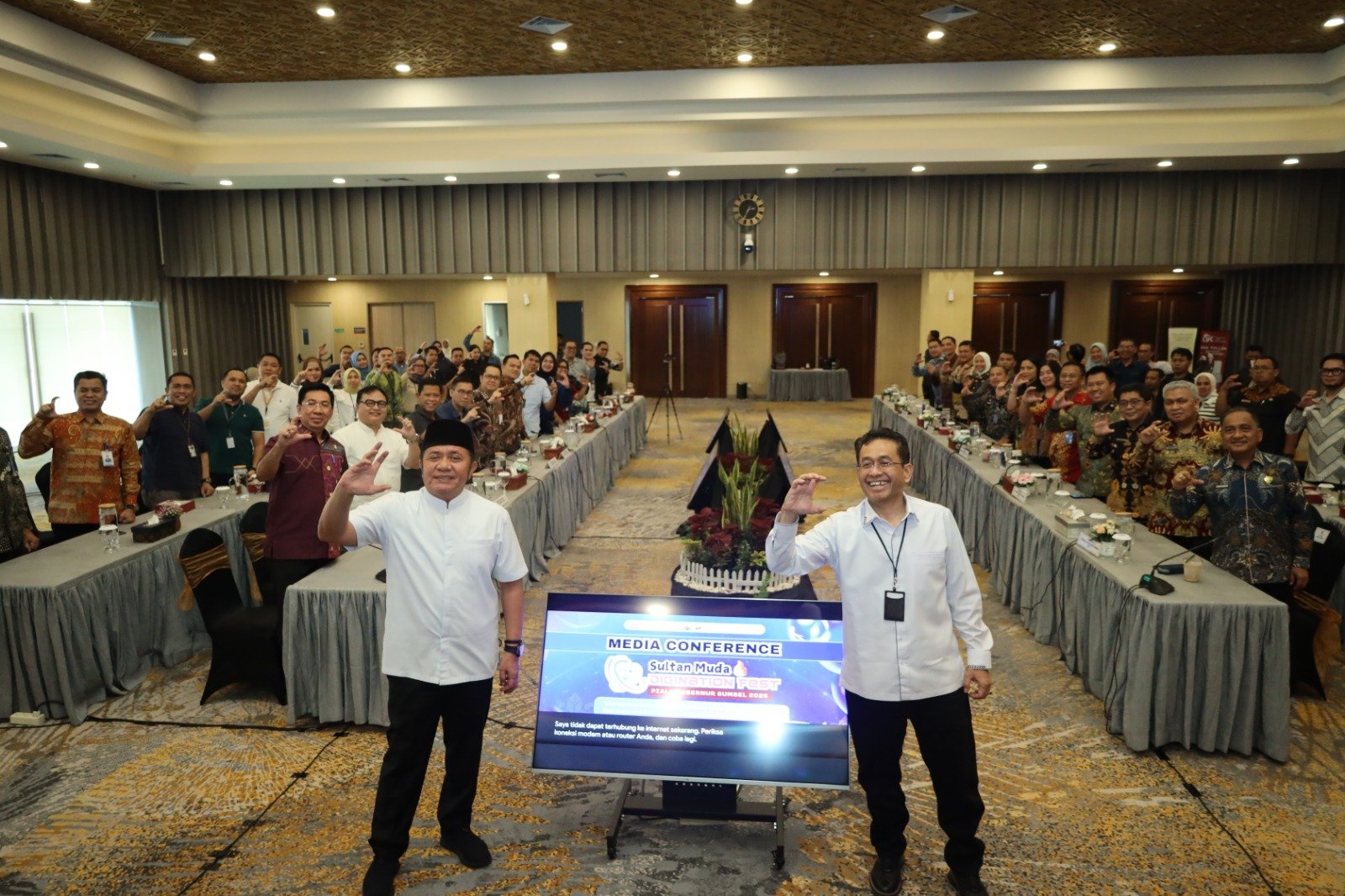 Gubernur Sumsel-OJK Lakukan Kick Off Sultan Muda DIGINATION FEST 2025