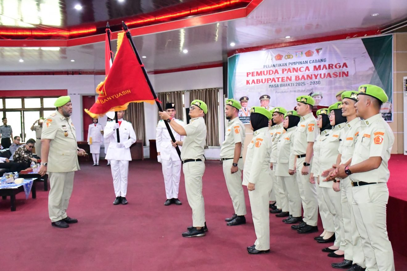 Bupati Banyuasin Askolani secara resmi dilantik menjadi Dewan Pertimbangan Pemuda Panca Marga