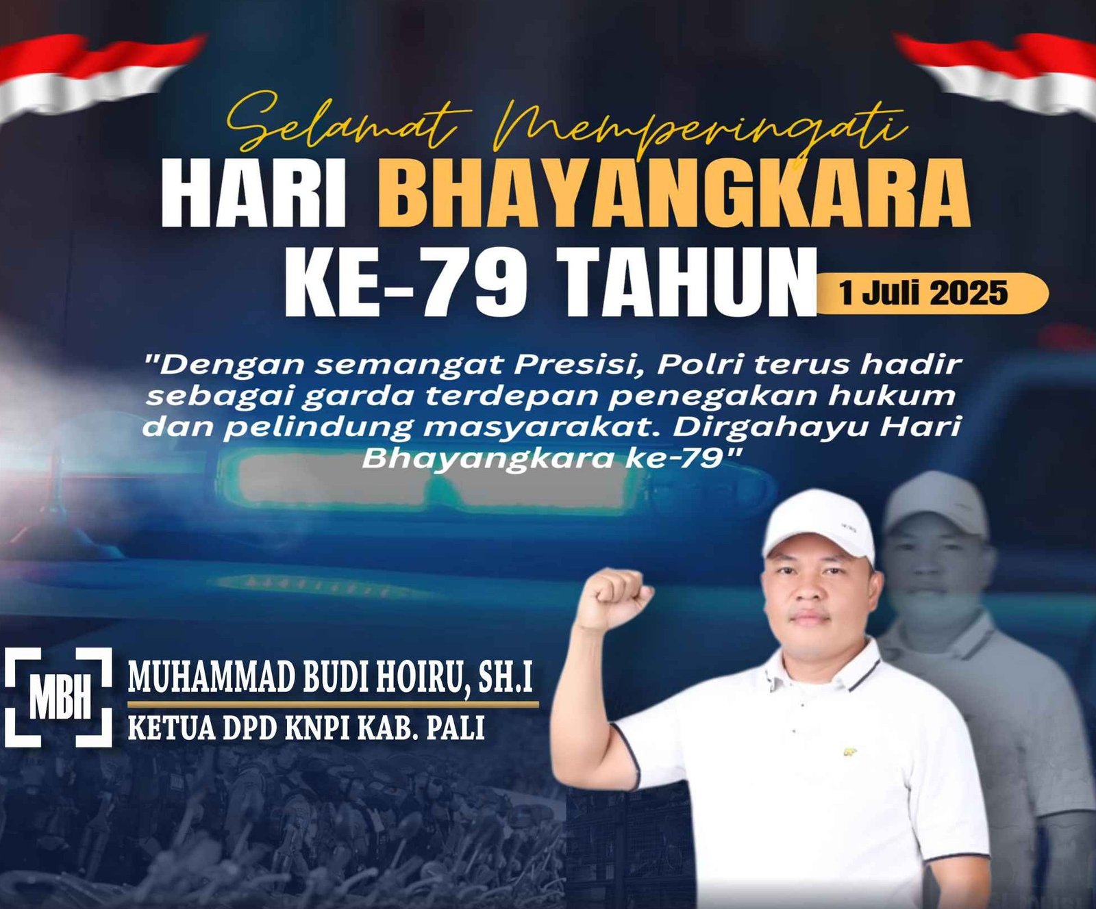 M. Budi Hoiru Ketua DPD KNPI PALI