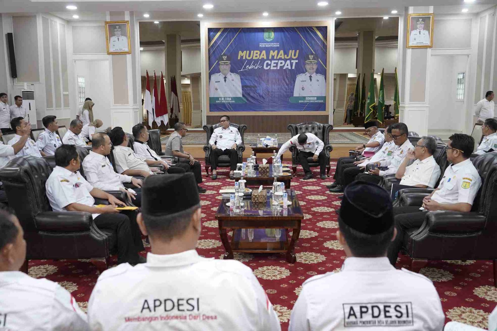 APDESI Muba Temui Bupati Toha: Bahas Kesejahteraan hingga Infrastruktur Desa
