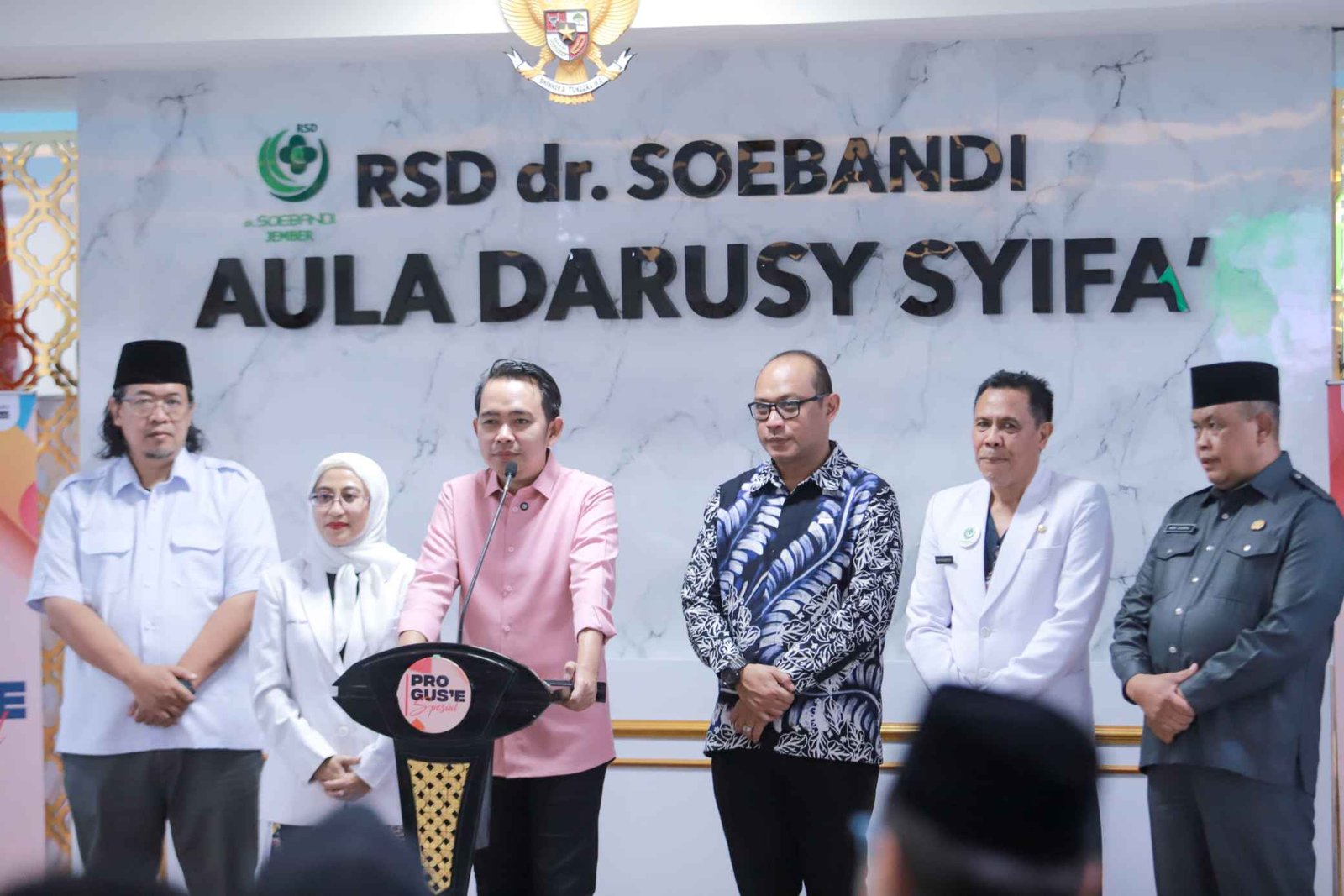 Bupati Jember Gus Fawait saat launching program Gus'e peduli kesehatan (Dok Kominfo)