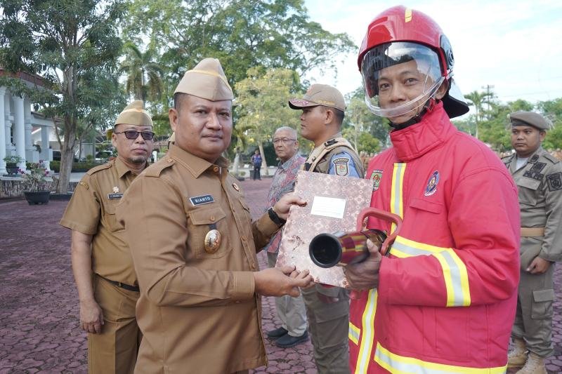 Wakil Bupati Asahan Pimpin Apel Gabungan Bulan Juli 2025