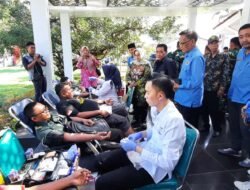Aksi Sosial PWI Sumsel, 105 Donor Darah dan 100 Peserta Sunatan Masal di Jalan Tasik dan Gandus