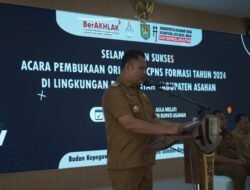 Wakil Bupati Asahan Buka Pelaksanaan Orientasi CPNS Formasi Tahun 2024