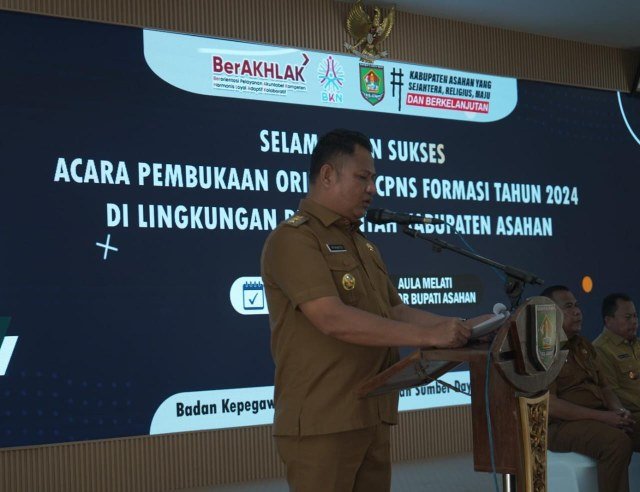 Wakil Bupati Asahan Buka Pelaksanaan Orientasi CPNS Formasi Tahun 2024