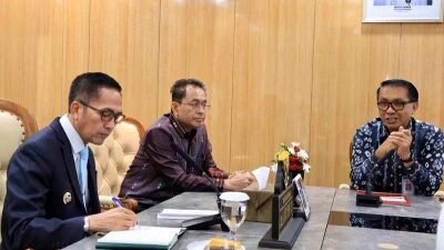 OJK Sumsel audiensi bersama Wali Kota Palembang Ratu Dewa, yang digelar di ruang audiensi lantai 8 Kantor Wali Kota, Rabu (16/7/2025).