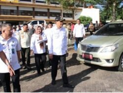 Tertibkan Aset Daerah, Bupati dan Wabup Cek Kendaraan Dinas