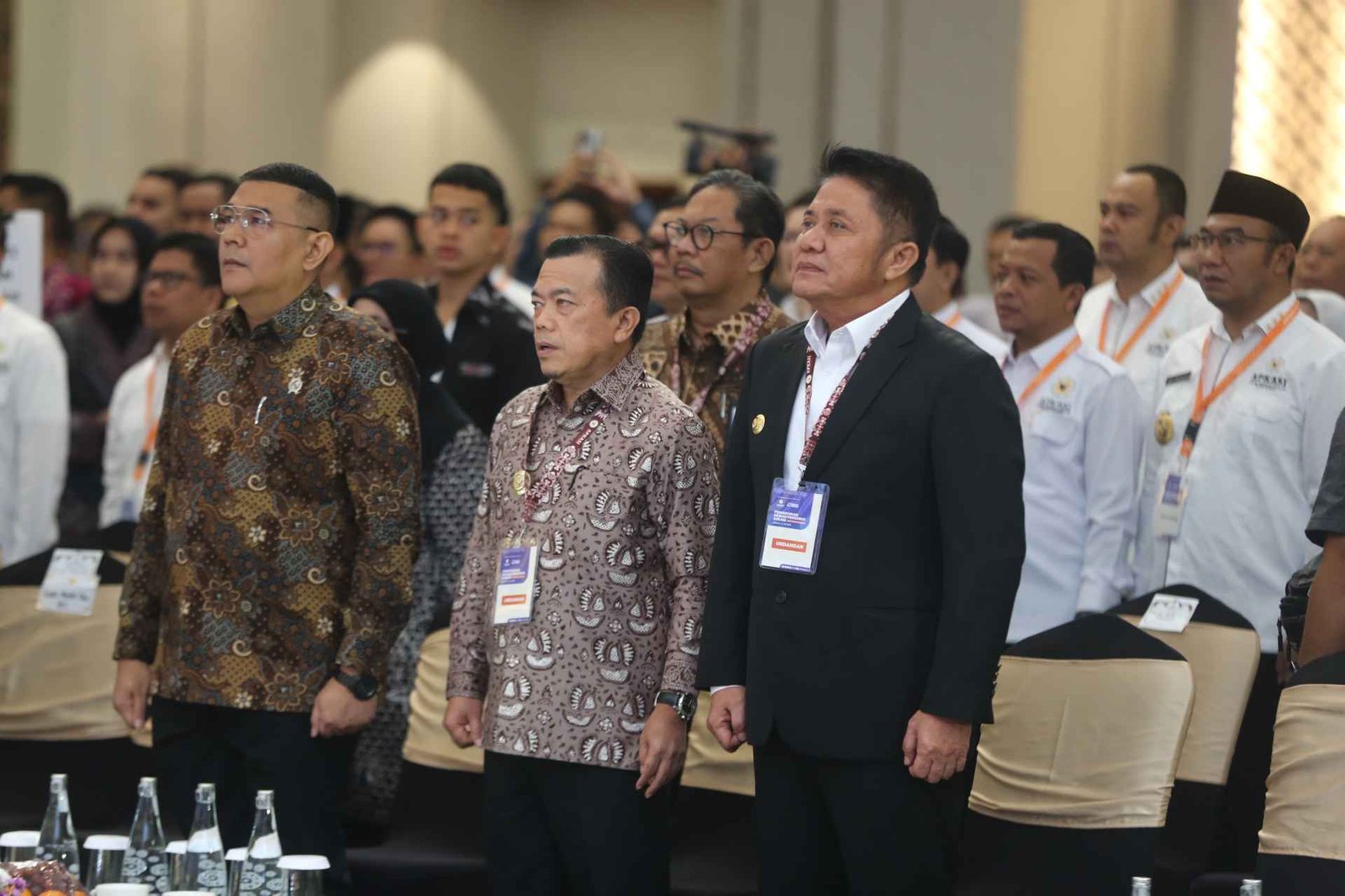 Gubernur Sumsel, Herman Deru menghadiri pelantikan pengurus Asosiasi Pemerintah Kabupaten Seluruh Indonesia (APKASI) periode 2025–2030 di Jakarta
