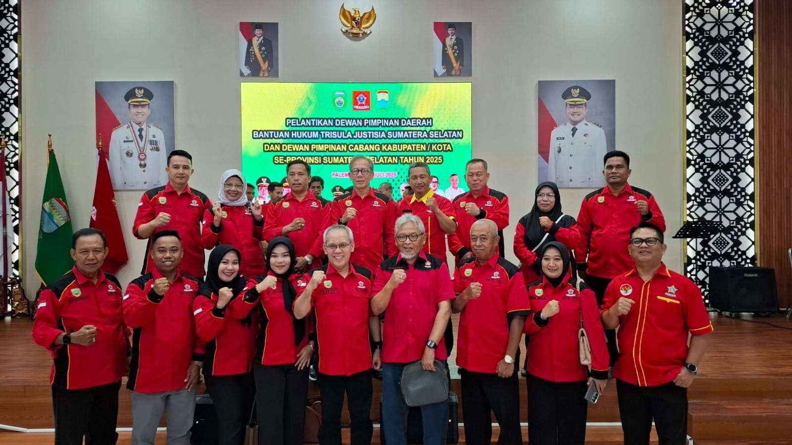 Pengurus DPD Bantuan Hukum Trisula Justisia Sumsel 2025-2030