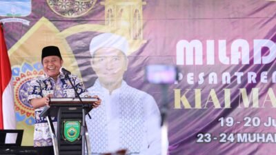 Deru Apresiasi Kontribusi Ponpes Kiai Marogan dalam Bangun SDM Sumsel