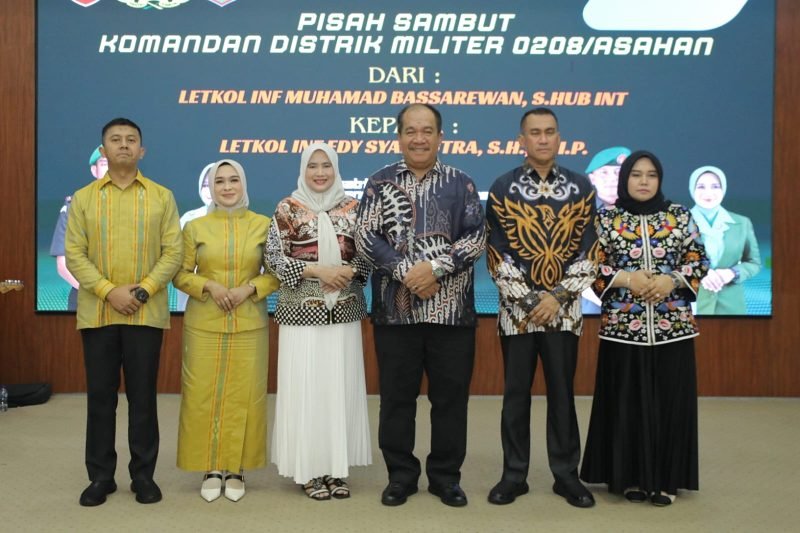 Pemerintah Kabupaten Asahan menggelar acara pisah sambut Komandan Kodim 0208/Asahan
