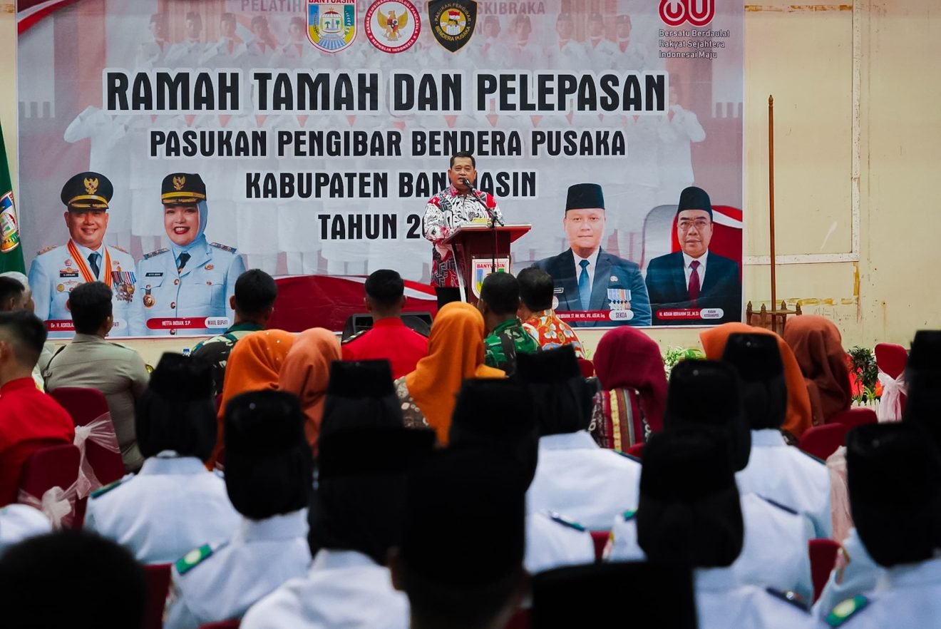 Bupati Banyuasin Bubarkan Paskibraka Tahun 2025