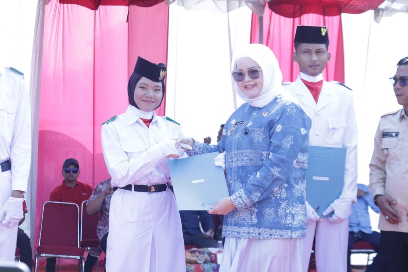 Wabup Banyuasin Netta Indian menghadiri Peringatan Hari Jadi Desa Sako Ke-136 Tahun