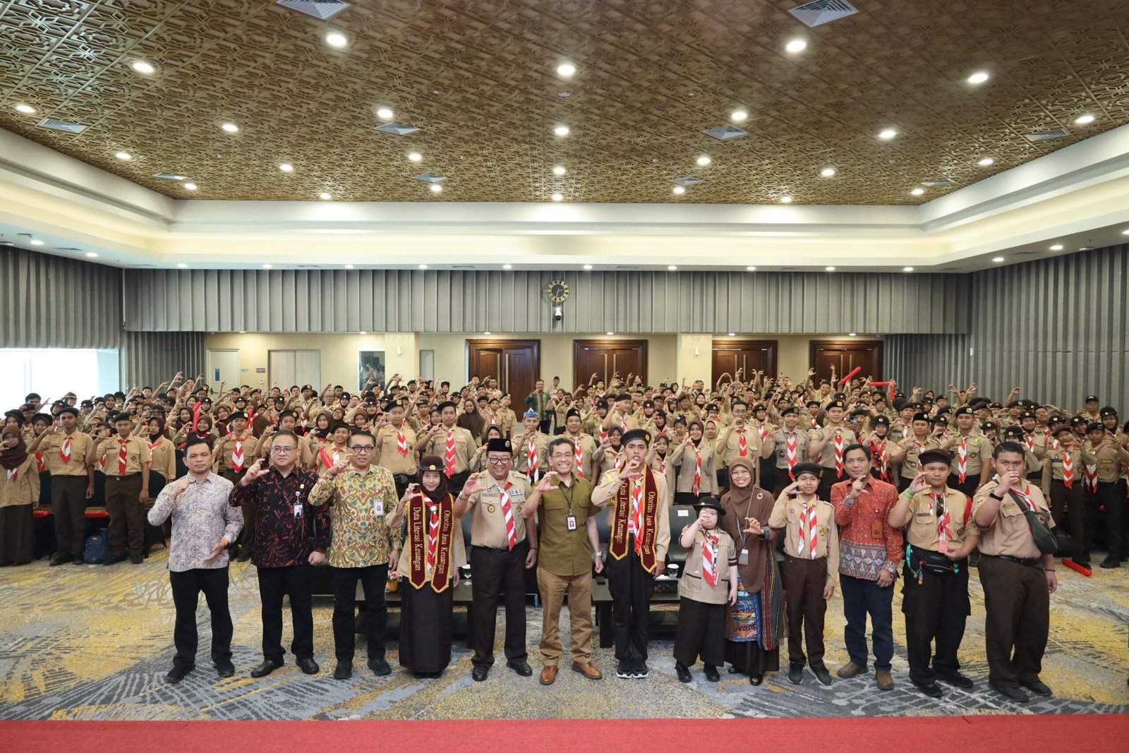 Otoritas Jasa Keuangan (OJK) Provinsi Sumatera Selatan dan Kwartir Daerah Gerakan Pramuka Sumatera Selatan bersama PT BPR Sumsel melaksanakan kegiatan Sultan Muda Scout Summit 2025