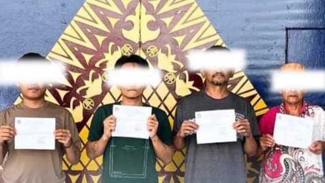 Empat Warga Binaan Lapas Muara Enim Menerima Amnesti dari Presiden RI