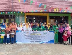75 Pelajar di Empat Kecamatan Terima Bantuan Pendidikan LazisMu Muara Enim