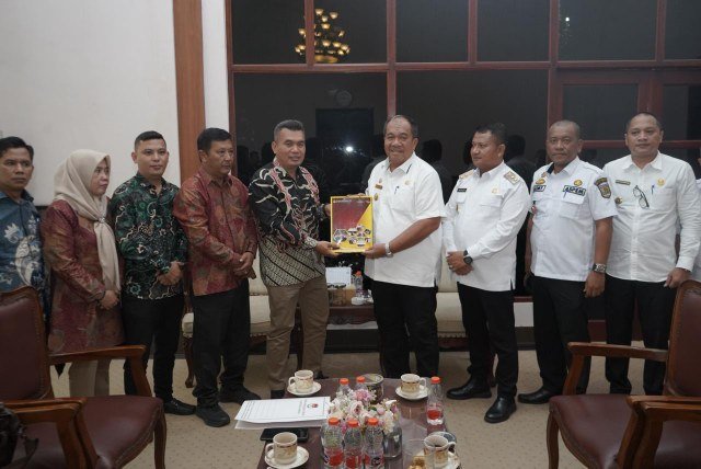 Bupati Asahan Terima Audensi KPU, BPOM dan IWO Indonesia