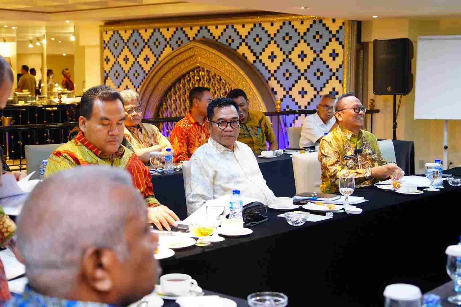 Bupati Muba H M Toha SH Hadiri Rapat Koordinasi dan Penyusunan Pengurus ADPMET 2025–2030
