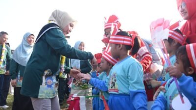 Bunda PAUD se Kabupaten Sidoarjo Deklarasikan 1 Tahun PAUD Pra SD