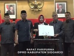 Legislasi 2025 Dimulai, DPRD Sidoarjo Tetapkan 17 Raperda Prioritas