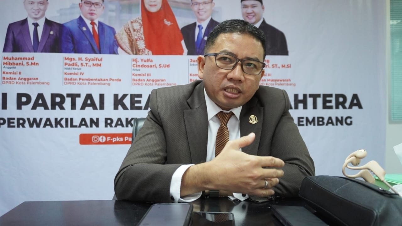 Wakil Ketua Komisi IV DPRD Palembang, Syaiful Padli