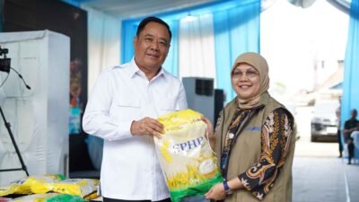 Wakil Gubernur Sumatera Selatan (Sumsel) H. Cik Ujang memberikan apresiasi tinggi atas sinergi yang terjalin antara Polda Sumsel dan Perum Bulog