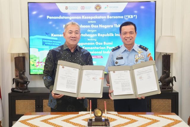 Kerja sama Kemenhan dan PGN diresmikan melalui Kesepakatan Bersama pada Selasa (19/8/2025),