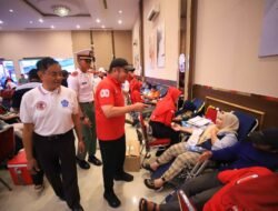 Donor Darah Massal Paguyuban Tionghoa Bukti Sumsel Kompak