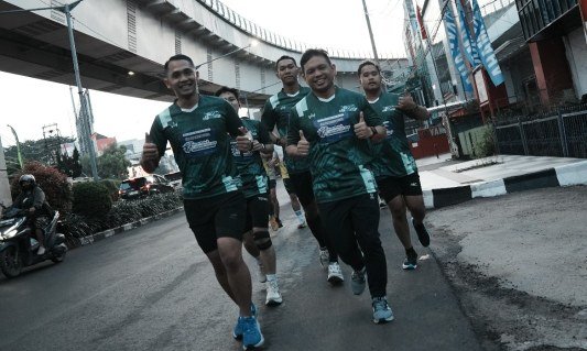 200 Pelari Warming Up – Road to Sultan Muda DIGINATION Run 2025