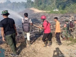 4 Hektare Lahan Karhutla di Sungai Keruh Berhasil Dijinakkan