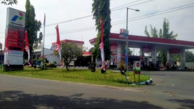 Stasiun Pengisian Bahan Bakar Umum (SPBU ) Wonokoyo ,Klopo sepuluh, Sukodono