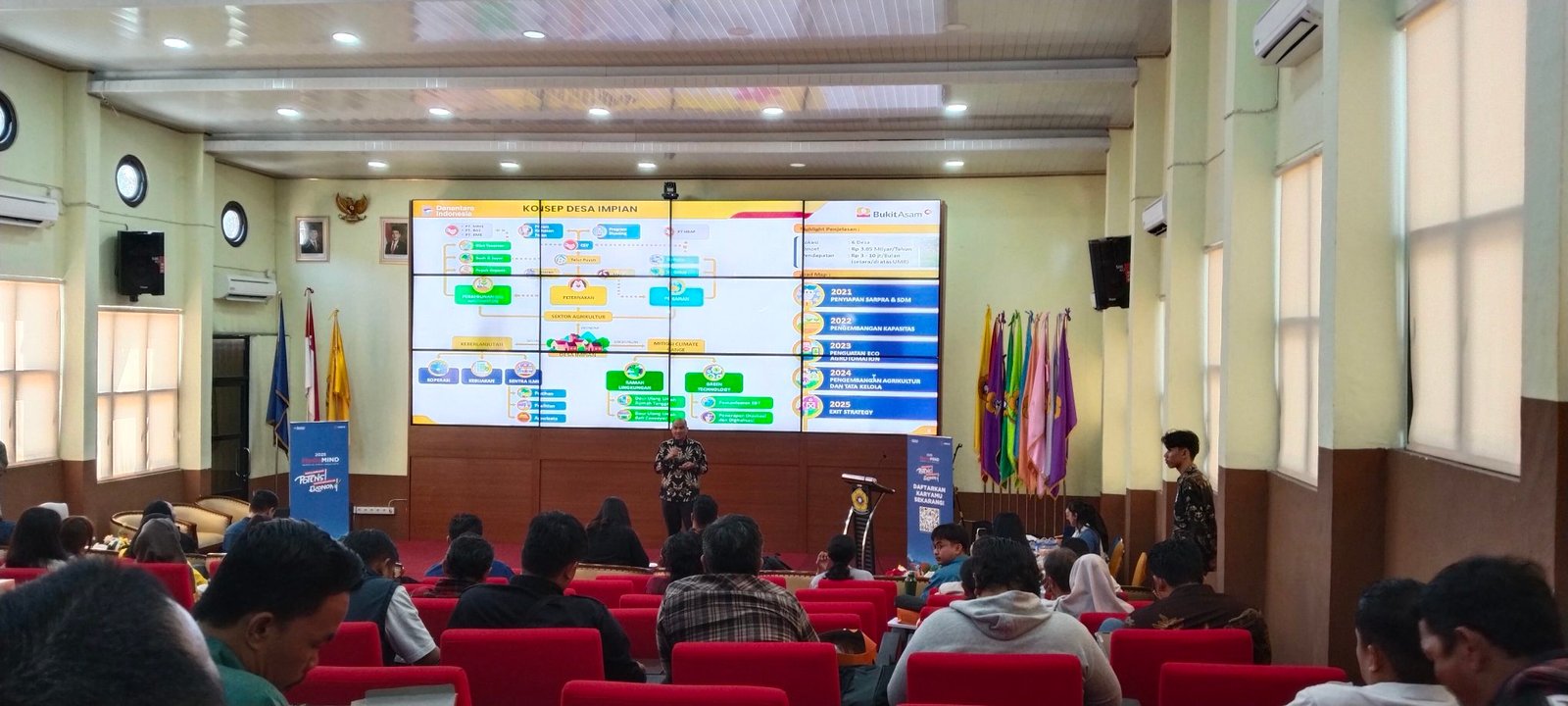 Holding Industri Pertambangan Indonesia, MIND ID, kembali menggelar Kompetisi Karya Jurnalistik 2025 dengan tema “Menambang Potensi, Menggerakkan Ekonomi.” Kegiatan sosialisasi tahun ini berlangsung di Universitas Sriwijaya (Unsri), Bukit Besar Palembang,--