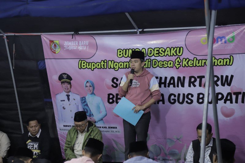 Gus Fawait Sarasehan dengan Ketua RT hingga Kades