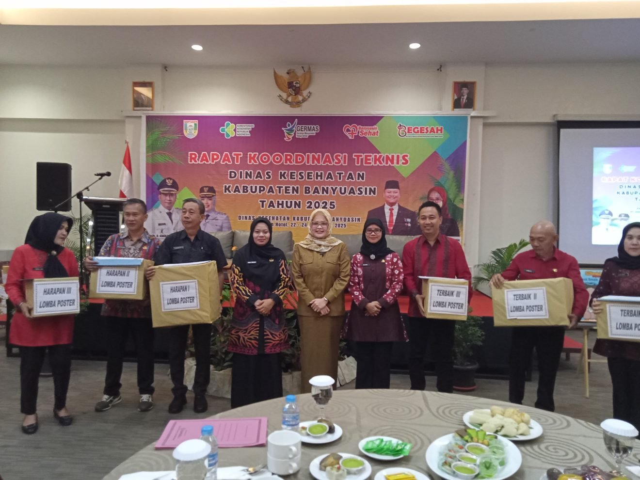 Wakil Bupati Banyuasin, Netta Indian secara resmi membuka Rapat Koordinasi Teknis