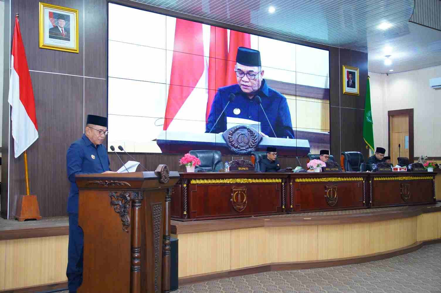 Bupati Muba Toha Tohet Sampaikan R-APBDP TA 2025
