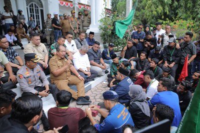 Bupati Asahan dan Forkopimda Komitmen Jaga Ruang Demokrasi