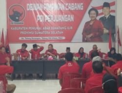 PDIP PALI Rakor Pengusulan Calon Ketua Provinsi dan Kabupaten