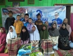 Sambut HUT Partai Demokrat, Firdaus Hasbullah Santuni Rumah Asuh Mukhlisin