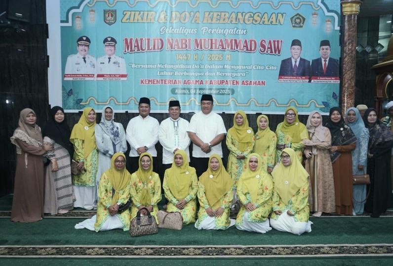 Zikir dan Doa Kebangsaan Serta Peringatan Maulid Nabi Muhammad SAW 1447 H