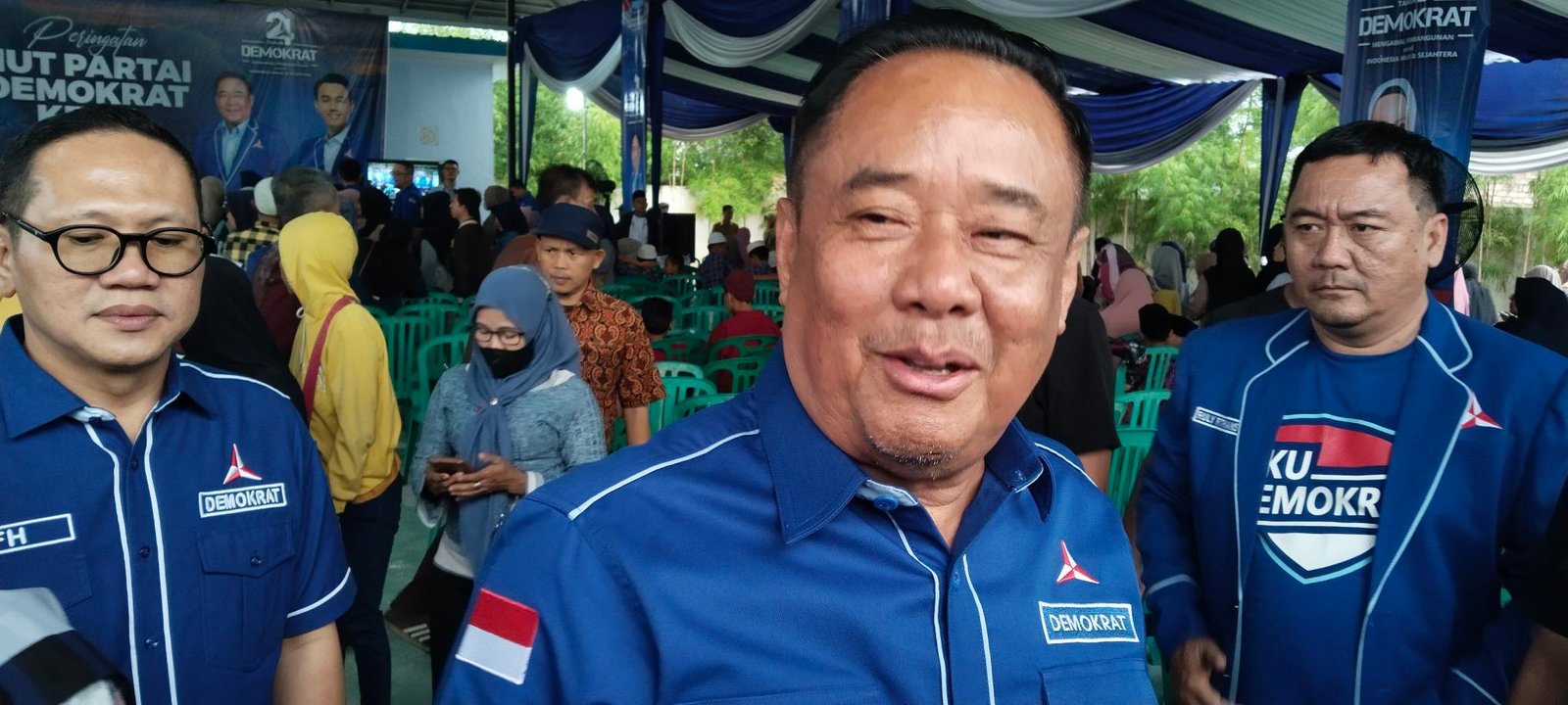 Ketua DPD Partai Demokrat Sumsel Cik Ujang