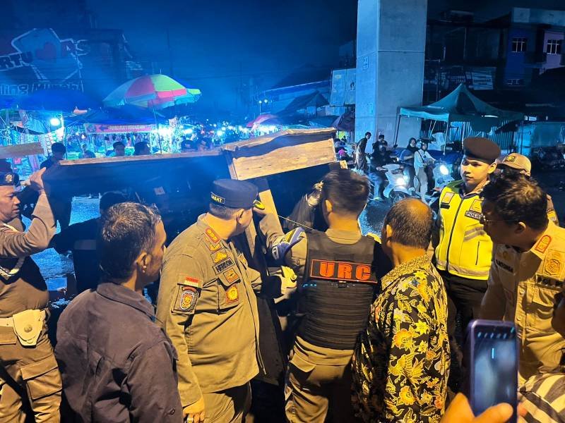 Satpol PP Palembang Sisir Tempat Rawat