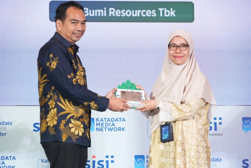 Buktikan Transformasi Hijau di Sektor Pertambangan, PTBA Sabet Katadata ESG Index Awards 2025