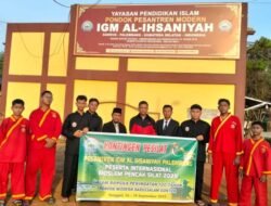 Baznas Palembang Dukung Pencak Silat Ponpes IGM Al Ihsaniyah
