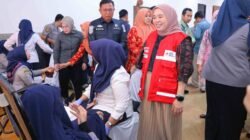 Ketua PMI kota Palembang, Dewi Sastrani Ratu Dewa.